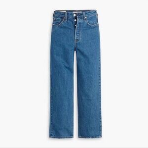 Levi's ribcage ankle jeans